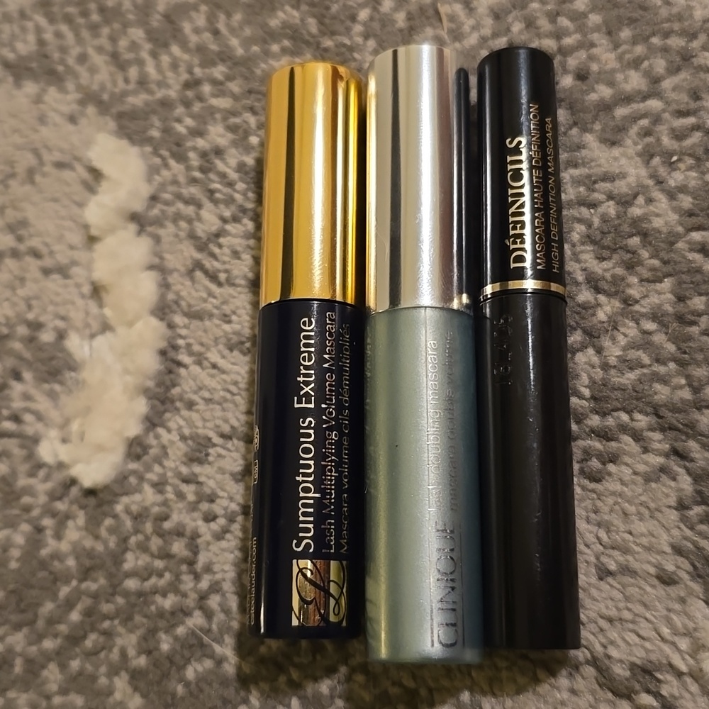 Set of 3 travel size mascaras
